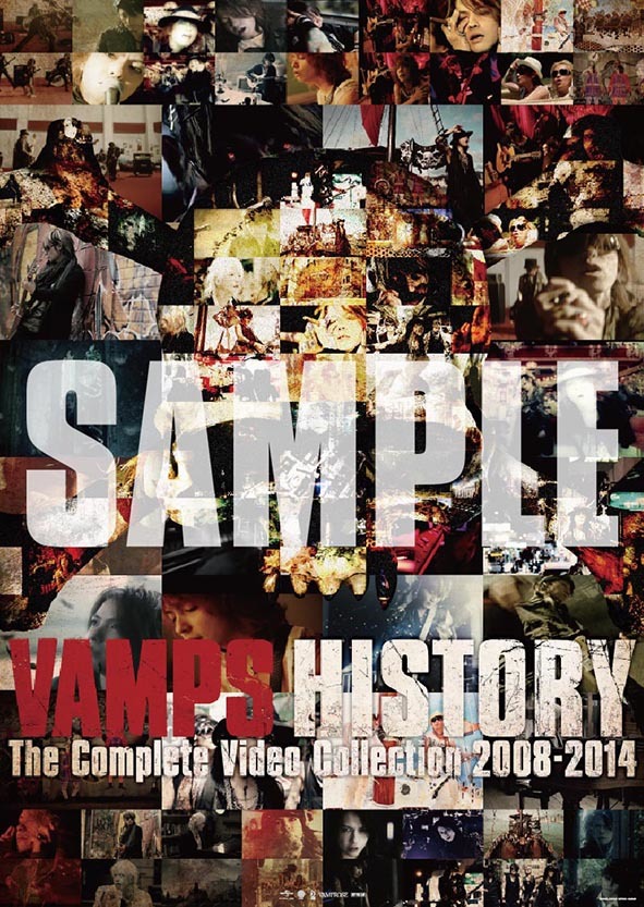VAMPS初のMV集『HISTORY-The Complete Video Collection2008-2014