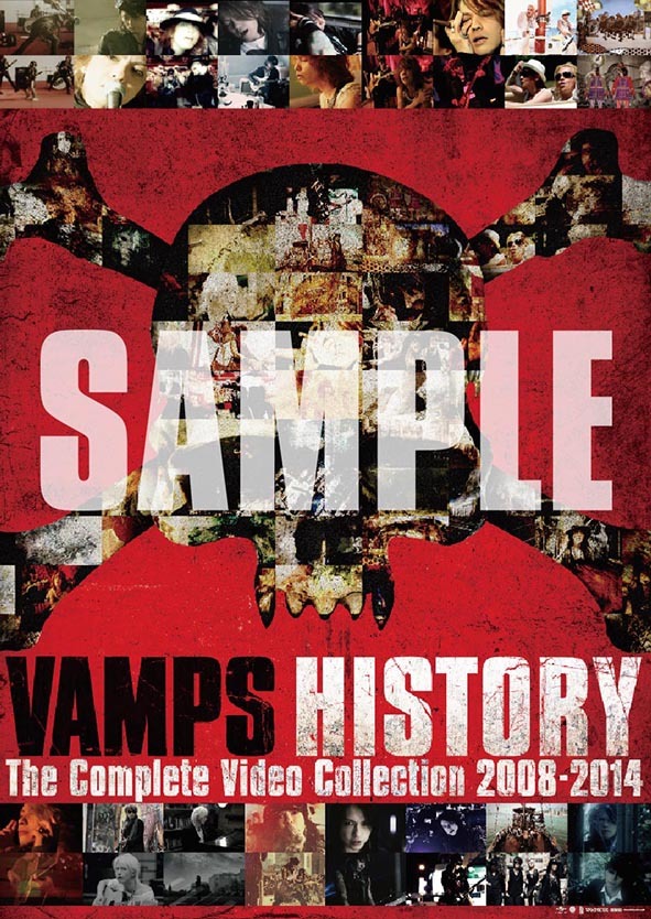VAMPS初のMV集『HISTORY-The Complete Video Collection2008-2014
