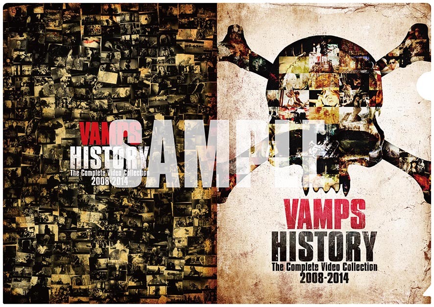 VAMPS初のMV集『HISTORY-The Complete Video Collection2008-2014